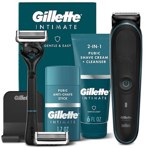 intimate rasierer|Gillette Intimate Men’s Pubic Hair Trimmer, SkinFirst Pubic Hair .